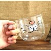 夢之雨 透明玻璃創意禮品杯 廠家批發 單層圓形創意禮品水杯